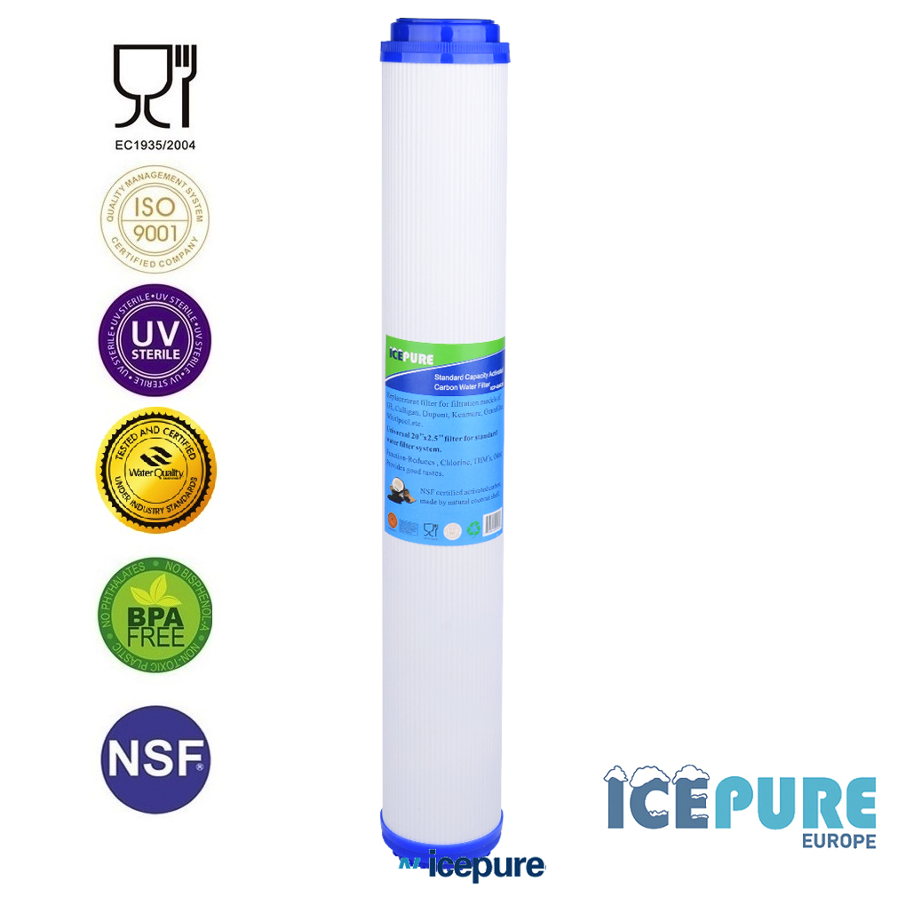Alapure 20 inch GAC Koolstof Waterfilter ALA-GAC20