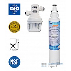 Icepure Waterfilter WFC2500A en Filterkop voor AP2-C401-SG