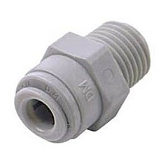 Adapter 1/4" Schroefdraad en 6mm Slang Adapter 1/4" Schroefdraad en 6mm Slang