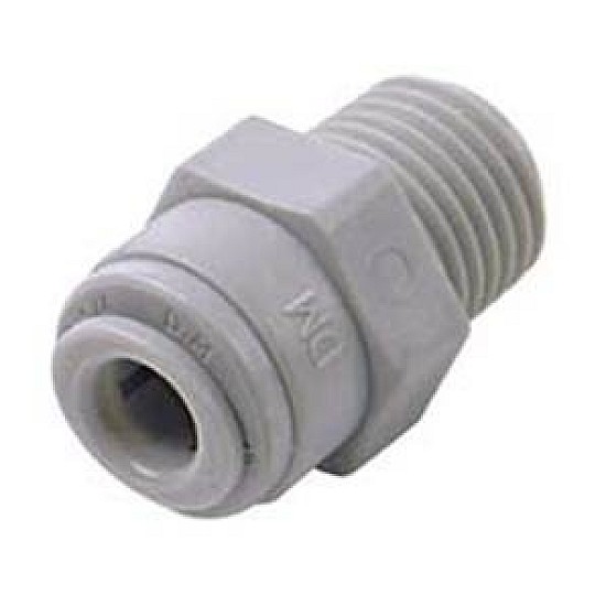Adapter 1/4" Schroefdraad en 6mm Slang Adapter 1/4" Schroefdraad en 6mm Slang