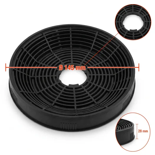 Airlux Koolstoffilter CR610