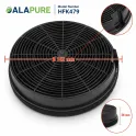 Alapure Koolstoffilter geschikt voor Beko KF9178011875 (2 St.)