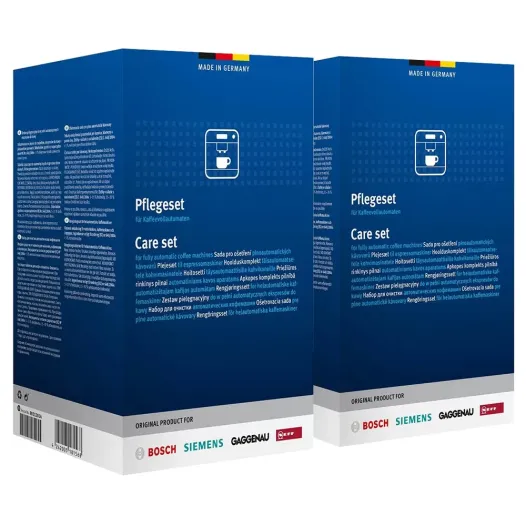 Bosch Onderhoudsset Koffiemachine Reinigingstabletten + Vloeibare Ontkalker 00312267
