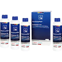 Siemens Onderhoudsmiddel 00312362 geschikt voor vaatwassers (4x250ml)  Siemens Onderhoudsmiddel 00312362 geschikt voor vaatwassers (4x250ml)