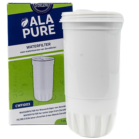 Alapure Waterfilter geschikt voor ZeroWater CWF1003 / 1-Pack Alapure Waterfilter geschikt voor ZeroWater CWF1003 / 1-Pack