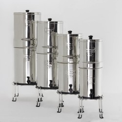 British Berkefeld Deluxe RVS Standaard