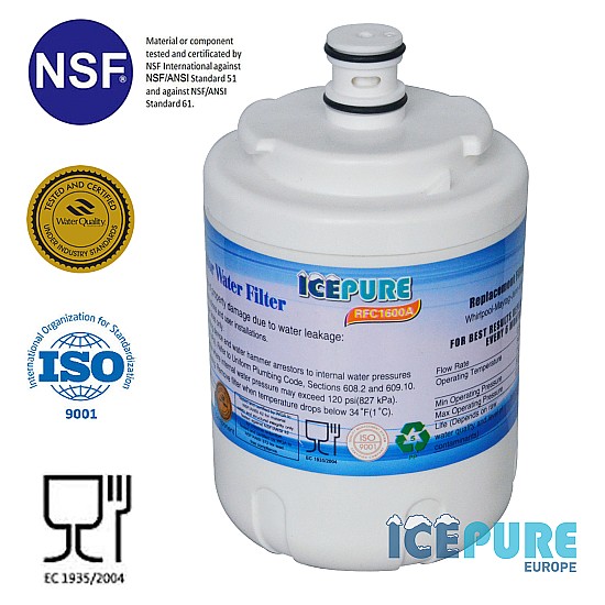 Icepure Waterfilter geschikt voor EcoAqua EFF-6014A Icepure Waterfilter geschikt voor EcoAqua EFF-6014A