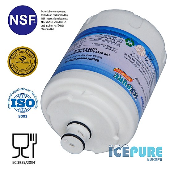 Icepure Waterfilter geschikt voor EcoAqua EFF-6014A Icepure Waterfilter geschikt voor EcoAqua EFF-6014A