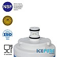 Icepure Waterfilter geschikt voor EcoAqua EFF-6014A Icepure Waterfilter geschikt voor EcoAqua EFF-6014A