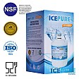 Icepure Waterfilter geschikt voor EcoAqua EFF-6014A Icepure Waterfilter geschikt voor EcoAqua EFF-6014A