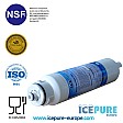 Icepure Waterfilter geschikt voor EcoAqua EFF-6012A Icepure Waterfilter geschikt voor EcoAqua EFF-6012A