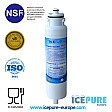 Icepure Waterfilter geschikt voor EcoAqua EFF-6012A Icepure Waterfilter geschikt voor EcoAqua EFF-6012A