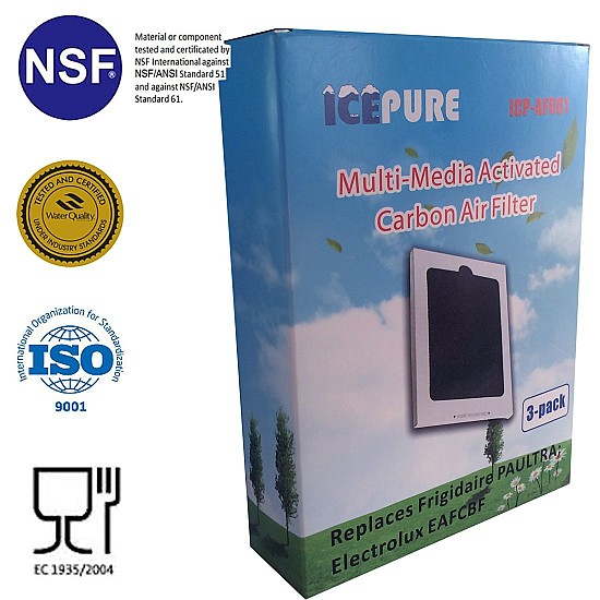 Alapure Luchtfilter geschikt voor Frigidaire Paultra 241575001 Alapure Luchtfilter geschikt voor Frigidaire Paultra 241575001