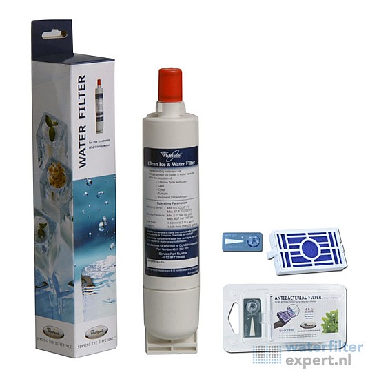 Whirlpool Waterfilter & Luchtfilter SBS200 / ANT001 (set) Whirlpool Waterfilter & Luchtfilter SBS200 / ANT001 (set)