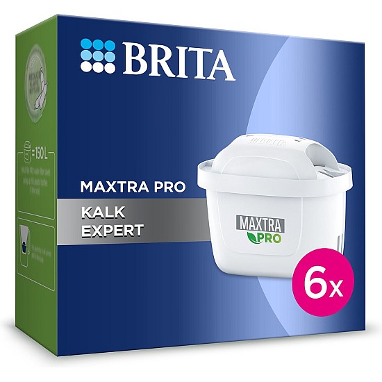 BRITA MAXTRA KALK EXPERT ALL-IN-1 Waterfilter 6-Pack