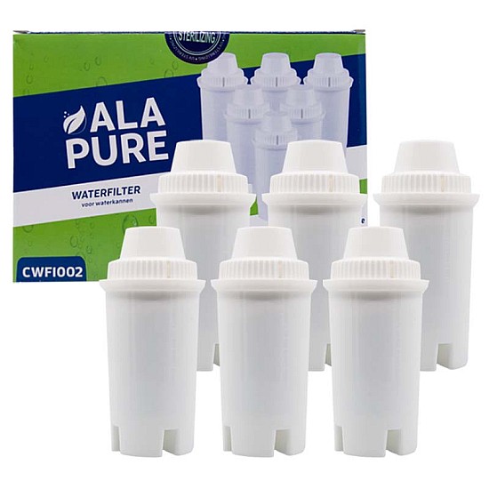 Inventum Strix Waterfilter 20100900021 van Alapure CWF1002 Waterfilters 6-Pack