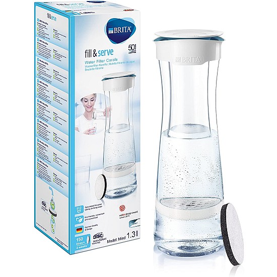 Brita Waterfilterkaraf Fill&Serve Mind 1020115 Brita Waterfilterkaraf Fill&Serve Mind 1020115