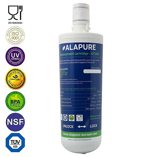 Alapure Waterfilter geschikt voor InSinkErator F-701R Alapure Waterfilter geschikt voor InSinkErator F-701R