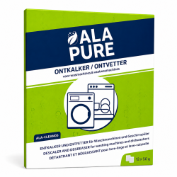 Alapure 3-in-1 Ontkalker / Ontvetter geschikt voor AEG clean and care 9029803823 (12 St.)
