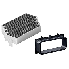 Alapure CleanAir Koolstoffilterset geschikt voor Gaggenau 17007113 / CA082010 Alapure CleanAir Koolstoffilterset geschikt voor Gaggenau 17007113 / CA082010