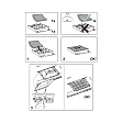 Alapure Longlife Koolstoffilter met Houder geschikt voor Electrolux MCFE11FR / 9029800563 Alapure Longlife Koolstoffilter met Houder geschikt voor Electrolux MCFE11FR / 9029800563