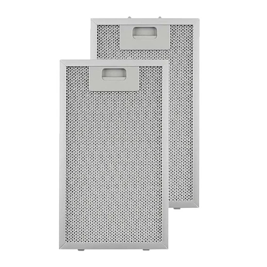 Alapure Metaalfilter geschikt voor Klarstein 10032228 185x318mm