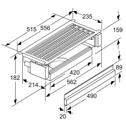 Neff CleanAir Plus Starterset Recirculatie 17004070 / Z51IXC1X6