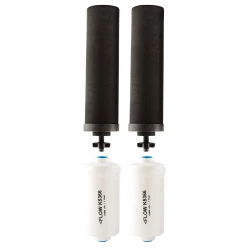 Black Berkey Waterfilter Elementen + Berkey PF-2