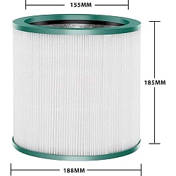 Alapure HEPA-filter geschikt voor Dyson TP03 / TP02 / TP01 / BP01 / 967089-17