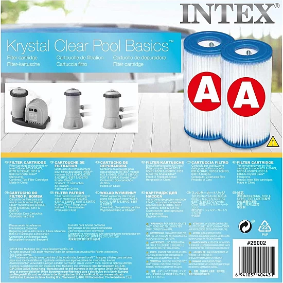 Alapure Filter Cartridge geschikt voor Intex Type A Alapure Filter Cartridge geschikt voor Intex Type A