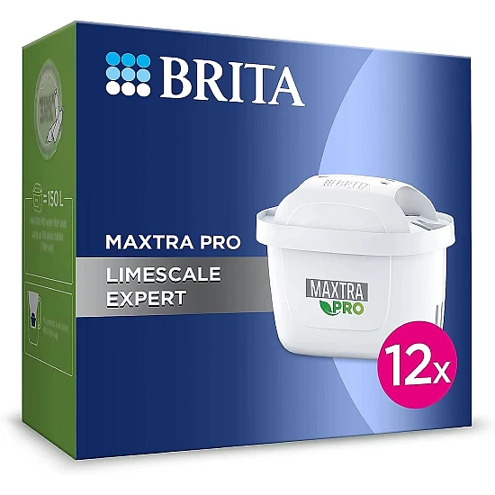 BRITA MAXTRA KALK EXPERT ALL-IN-1 Waterfilter 12-Pack BRITA MAXTRA KALK EXPERT ALL-IN-1 Waterfilter 12-Pack
