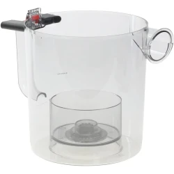 Siemens Container motor Stofkastmotor zonder filter TRANSPARANT 00708277