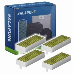 Alapure CleanAir Plus Koolstoffilter geschikt voor Bosch Serie 4 / Serie 6 / Serie 8 (4st.)