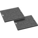 Alapure HFK4560 Compatible met Miele Koolstoffilter DKF16-P / 7932320 ​(2 St.)