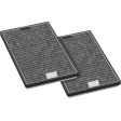Alapure HFK3975 Compatible met Miele Koolstoffilter DKF19-P / FWKM-1423 (2 St.)