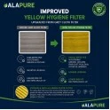 Alapure CleanAir Filter geschikt voor Bosch HEZ381700 / 17000822 met Anti-Fish