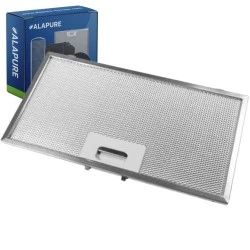 Alapure Metaalfilter geschikt voor Electrolux 80871536 / 4055916003 / 80877699 325x170x10mm