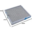 Alapure Metaalfilter geschikt voor Novy 563-8010A / 906109 / 247x247mm Alapure Metaalfilter geschikt voor Novy 563-8010A / 906109 / 247x247mm