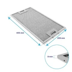 Siemens Metaalfilter Set 434105 + 434107 (2st.)