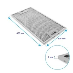 Siemens Metaalfilter Set 434105 + 434107 (2st.)