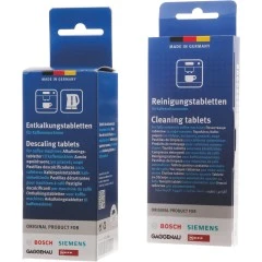 Bosch Onderhoudsset Koffiemachine Ontkalkingstabletten + Reinigingstabletten 00312261 Bosch Onderhoudsset Koffiemachine Ontkalkingstabletten + Reinigingstabletten 00312261