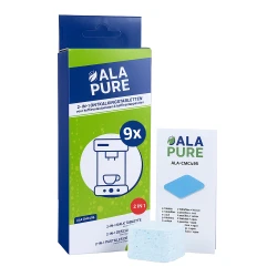 Alapure 2 in 1 Ontkalkingstabletten geschikt voor Siemens 00312440 / 00312290 / TZ80032A / 00312445 / EQ Series (9x40gr)