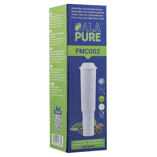 Alapure Waterfilter geschikt voor Jura White 60209 Alapure Waterfilter geschikt voor Jura White 60209