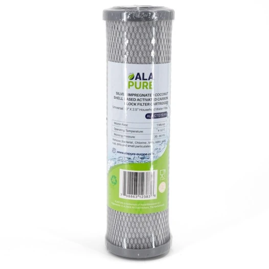 Alapure Koolstoffilter Met Zilver ALA-CTO10-AG