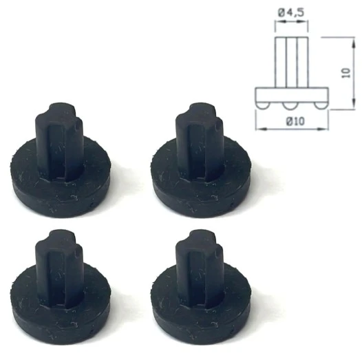 Alapure Dopjes voor Pannendrager (4 stuks) 481246368017