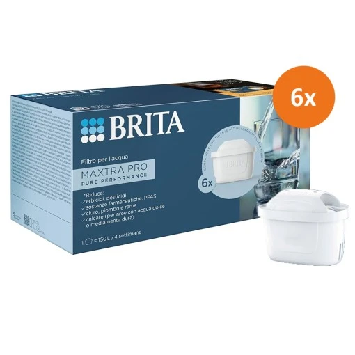 Brita Maxtra Pro All-in-1 Pack 6 waterfilters, 6 maanden waterfilter