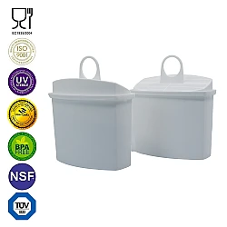 Alapure Waterfilter geschikt voor Braun KWF2 (2St.)
