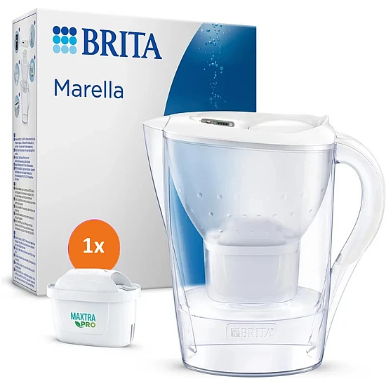 Brita Waterfilterkan Marella Wit 1051118 (Filtert PFAS)