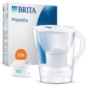 Brita Waterfilterkan Marella Cool 2.4L + 12 Maxtra Pro All-in-1 Waterfilters Wit
