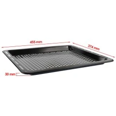 Alapure Airfry bakplaat geëmailleerd geschikt voor Bosch 17007171